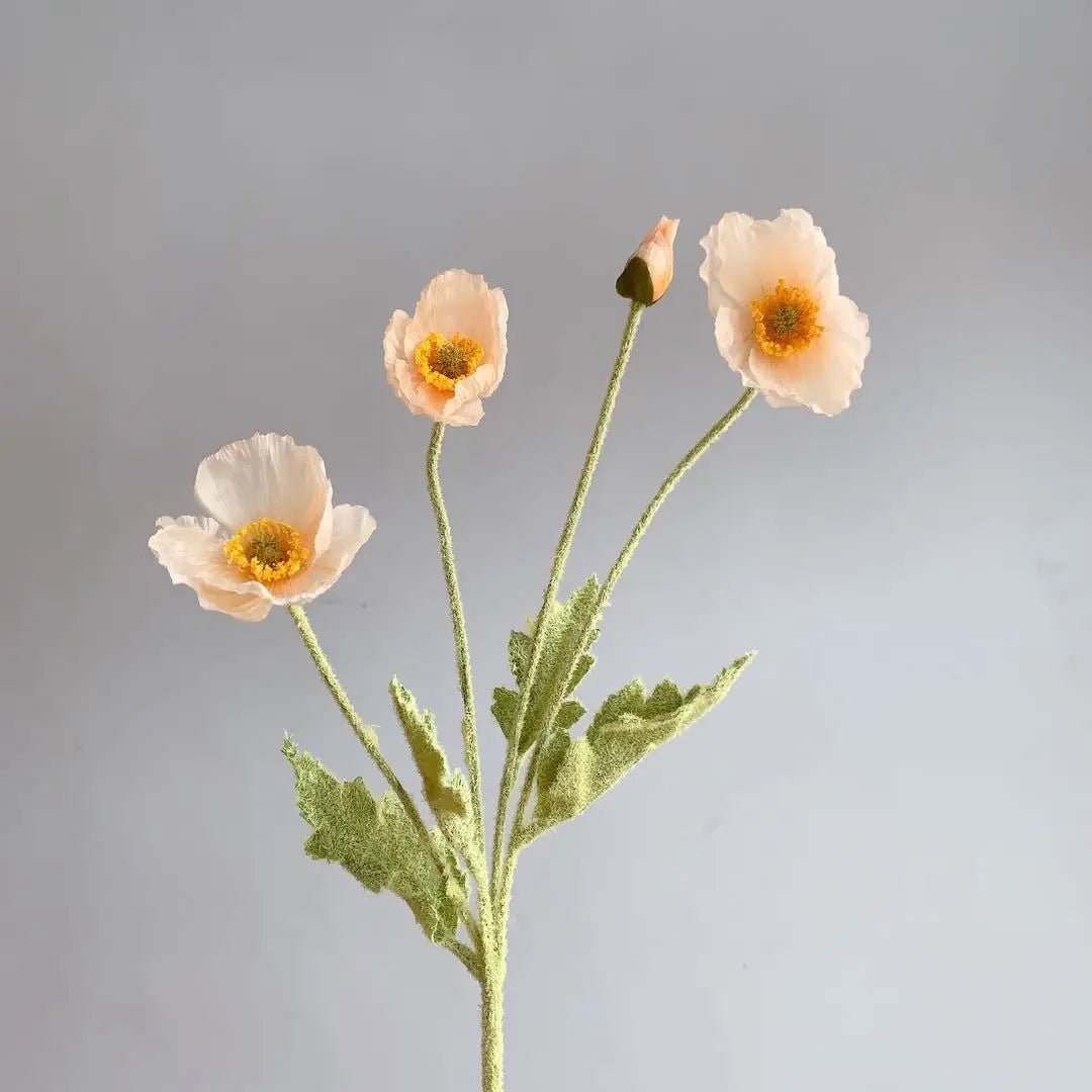 Bouquet de Pivoines Artificielles en Soie pour Mariage - Fleurs Décoratives 16cm - UniqNoces