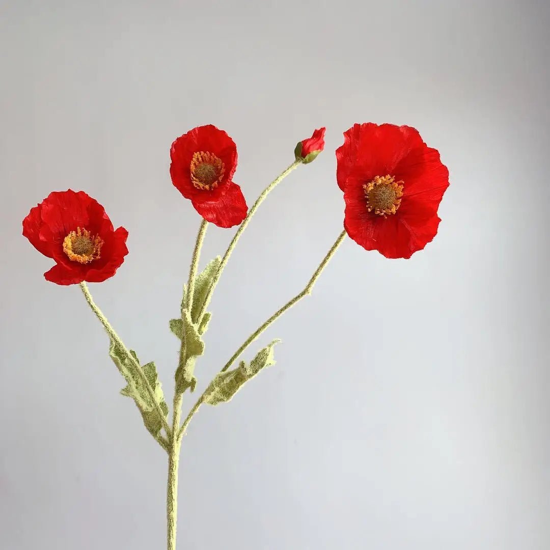 Bouquet de Pivoines Artificielles en Soie pour Mariage - Fleurs Décoratives 16cm - UniqNoces