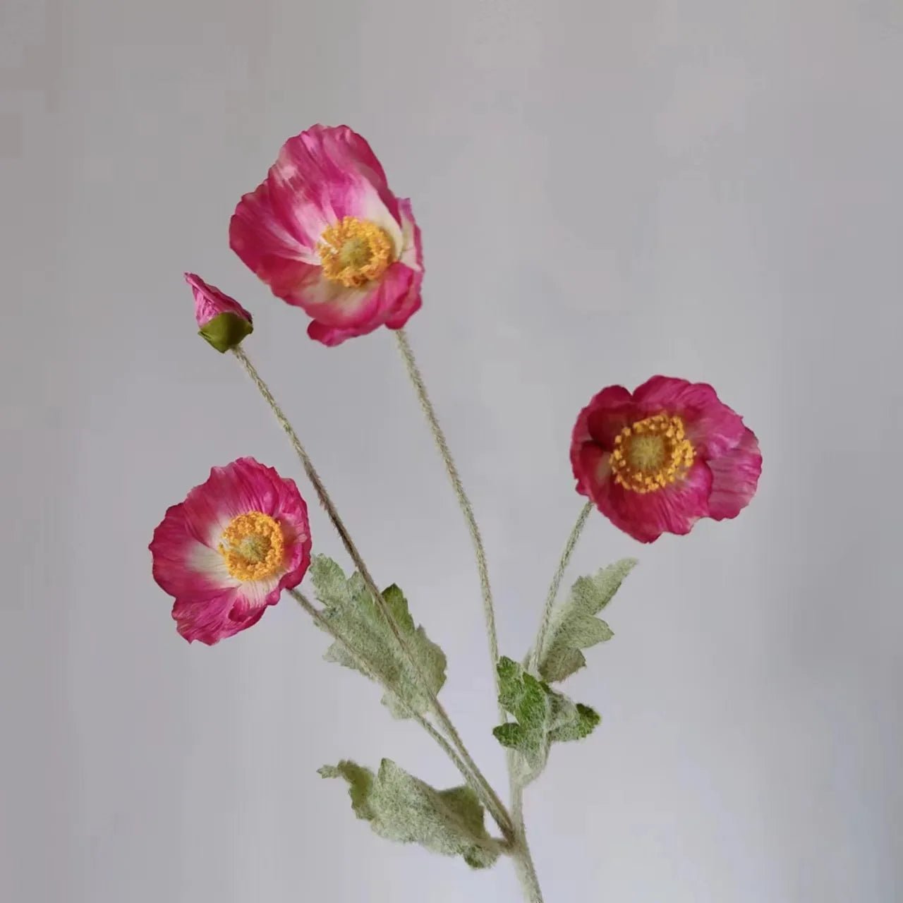 Bouquet de Pivoines Artificielles en Soie pour Mariage - Fleurs Décoratives 16cm - UniqNoces