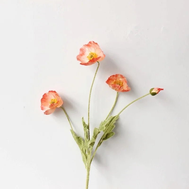 Bouquet de Pivoines Artificielles en Soie pour Mariage - Fleurs Décoratives 16cm - UniqNoces