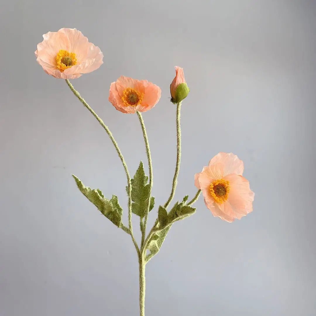 Bouquet de Pivoines Artificielles en Soie pour Mariage - Fleurs Décoratives 16cm - UniqNoces
