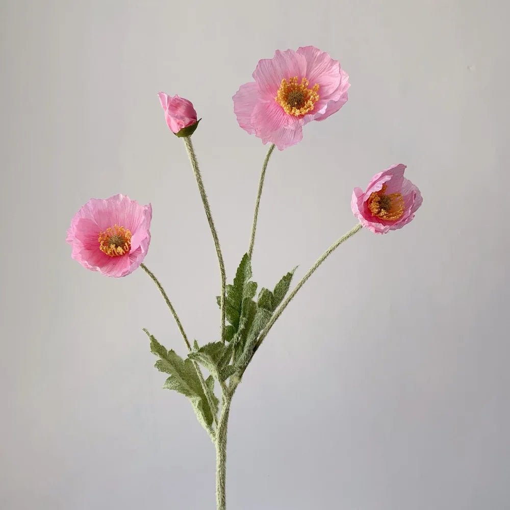 Bouquet de Pivoines Artificielles en Soie pour Mariage - Fleurs Décoratives 16cm - UniqNoces