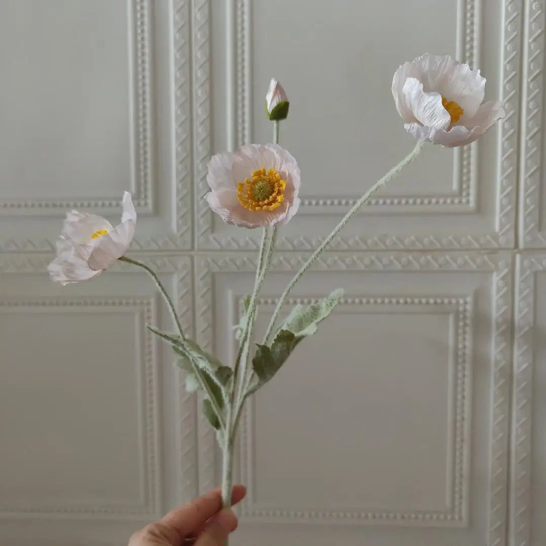 Bouquet de Pivoines Artificielles en Soie pour Mariage - Fleurs Décoratives 16cm - UniqNoces