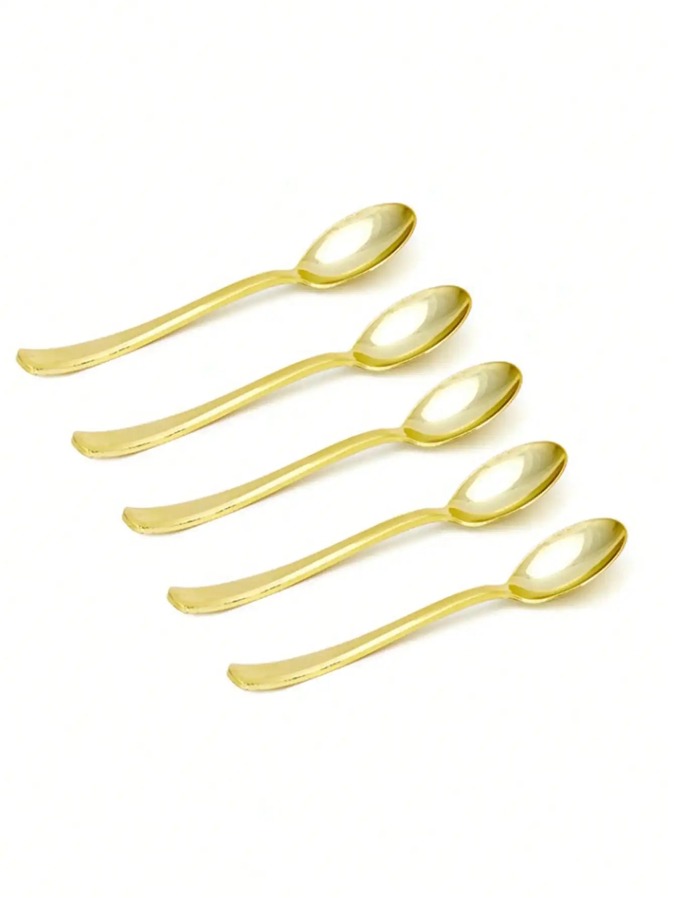 Ensemble de vaisselle jetable dorée pour mariage et fêtes : assiettes, tasses, couverts et serviettes - UniqNoces