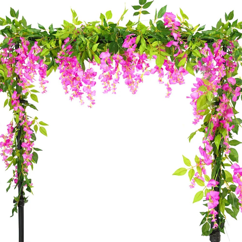 Guirlande de Glycine Artificielle 1.8m pour Décoration de Mariage - UniqNoces