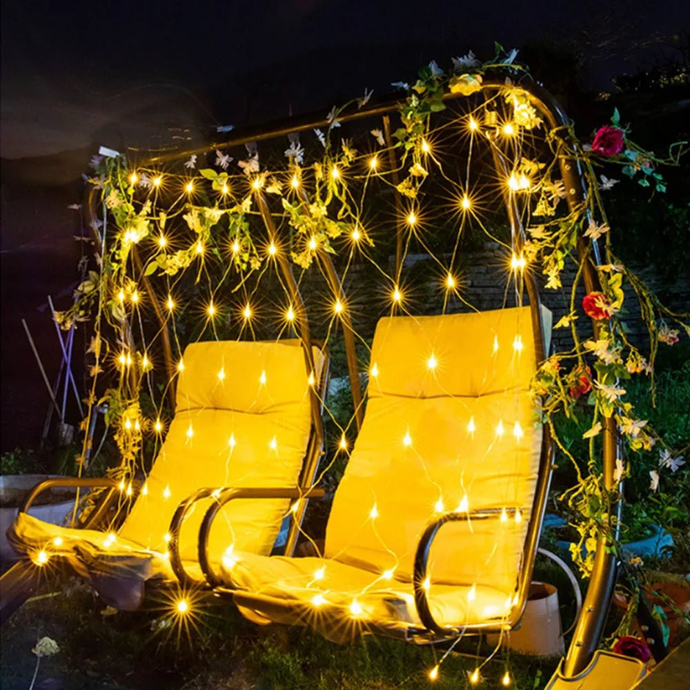 Guirlande Lumineuse - Filet de LED Extérieure pour Mariage - UniqNoces