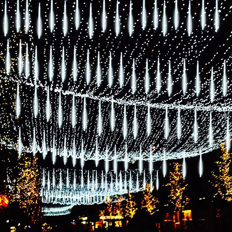 Guirlande Lumineuse LED Pluie de Météores pour Mariage et Décorations de Fête - UniqNoces