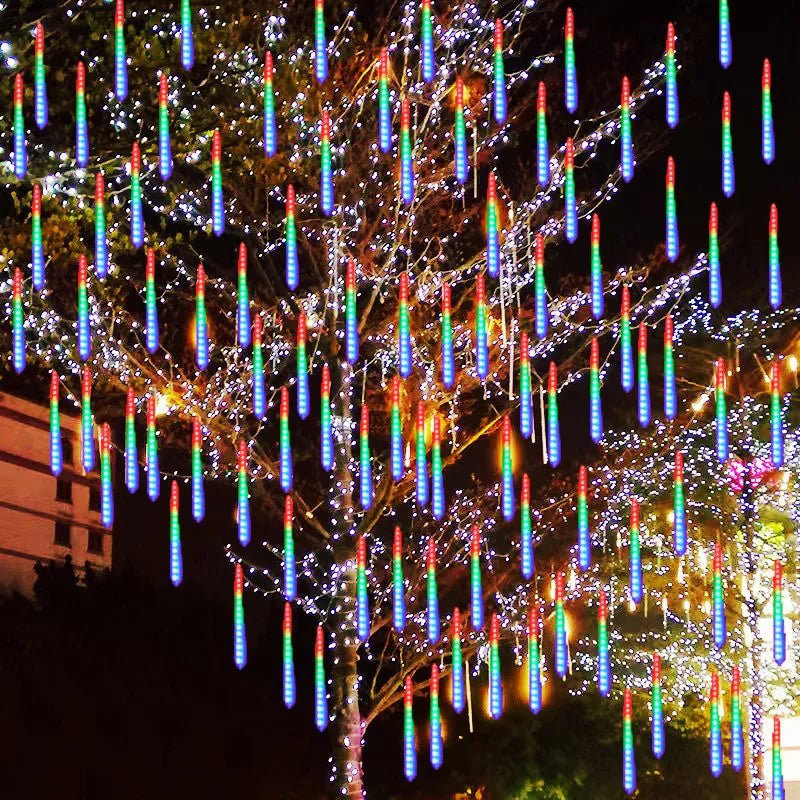 Guirlande Lumineuse LED Pluie de Météores pour Mariage et Décorations de Fête - UniqNoces