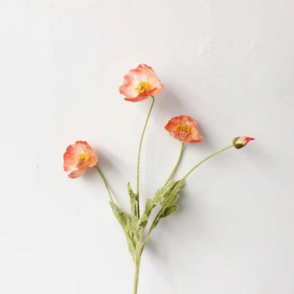 Bouquet de Pivoines Artificielles en Soie pour Mariage - Fleurs Décoratives 16cm - UniqNoces