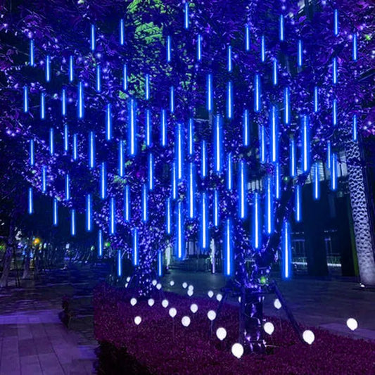 Guirlande Lumineuse LED Pluie de Météores pour Mariage et Décorations de Fête - UniqNoces
