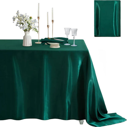 Nappes Satin Rectangulaires Mariage - Décoration Événements et Réceptions - UniqNoces